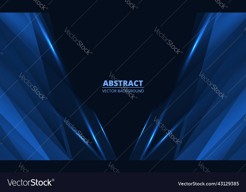 Dynamic Blue Abstract Background