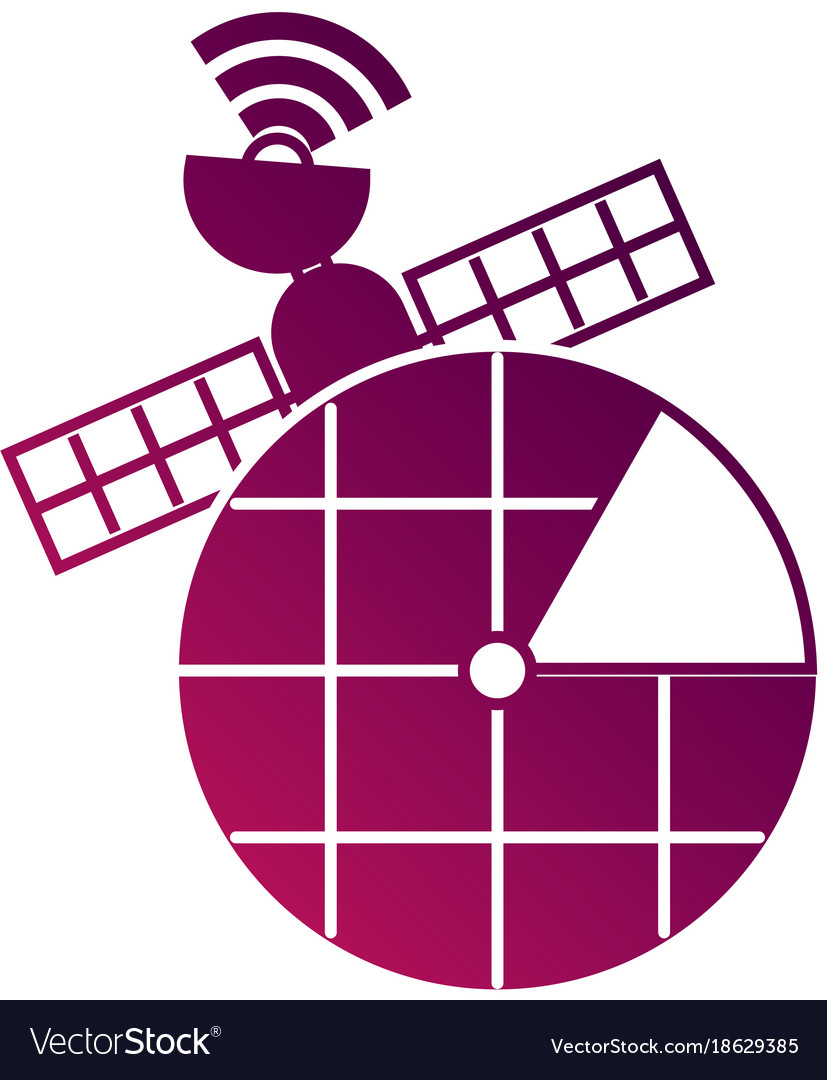 Gps Navigationsbildschirm Karte Satellit