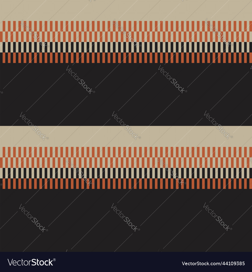 Gradient fair isle seamless pattern design vector image Gradient fair isle seamless pattern design