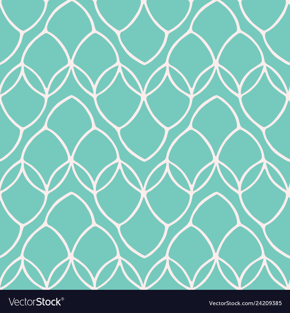 Pretty leaf loop mesh pattern seamless repeating