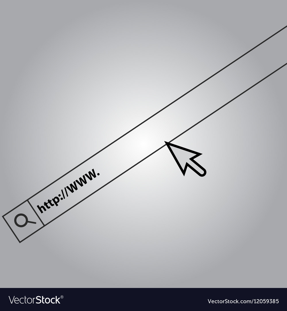 Web link background search window in browser