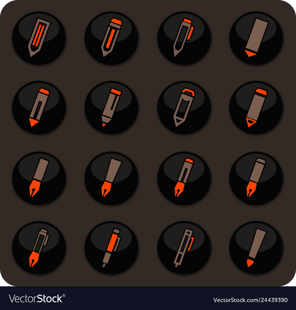 Edit icon set