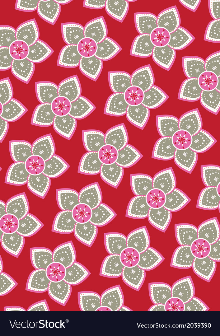 Floral and decorative background