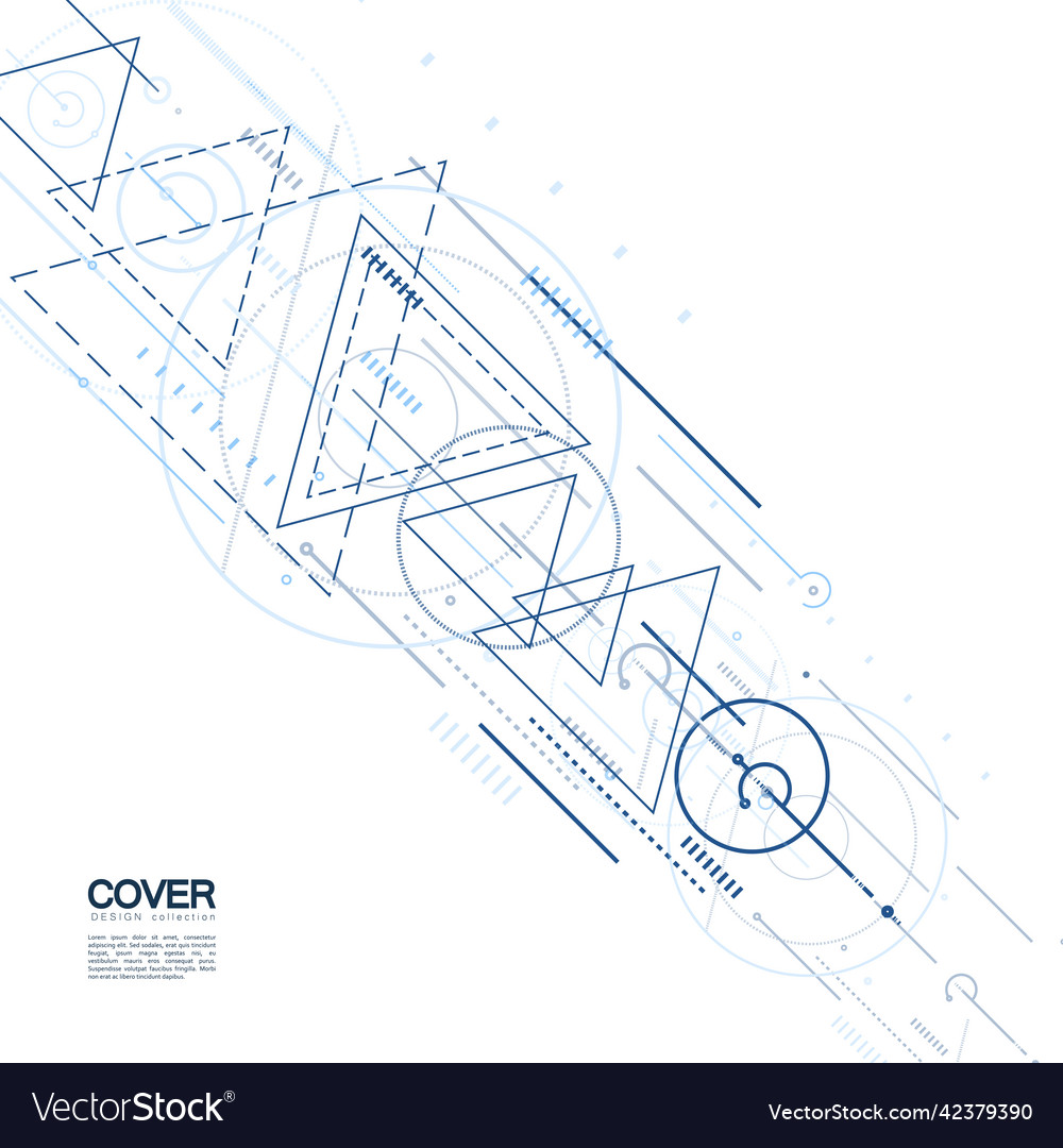 Network connection technology connect dots Vector Image Network connection technology connect dots
