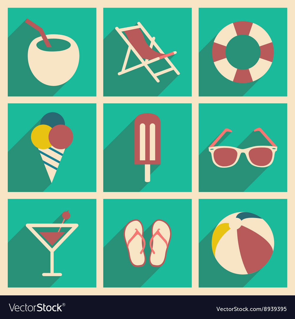 Flat with shadow concept and mobile application