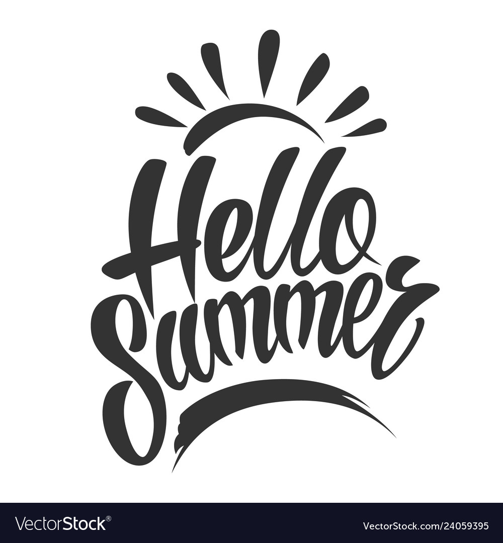 Summer Time Typography 583455 Vector Art at Vecteezy