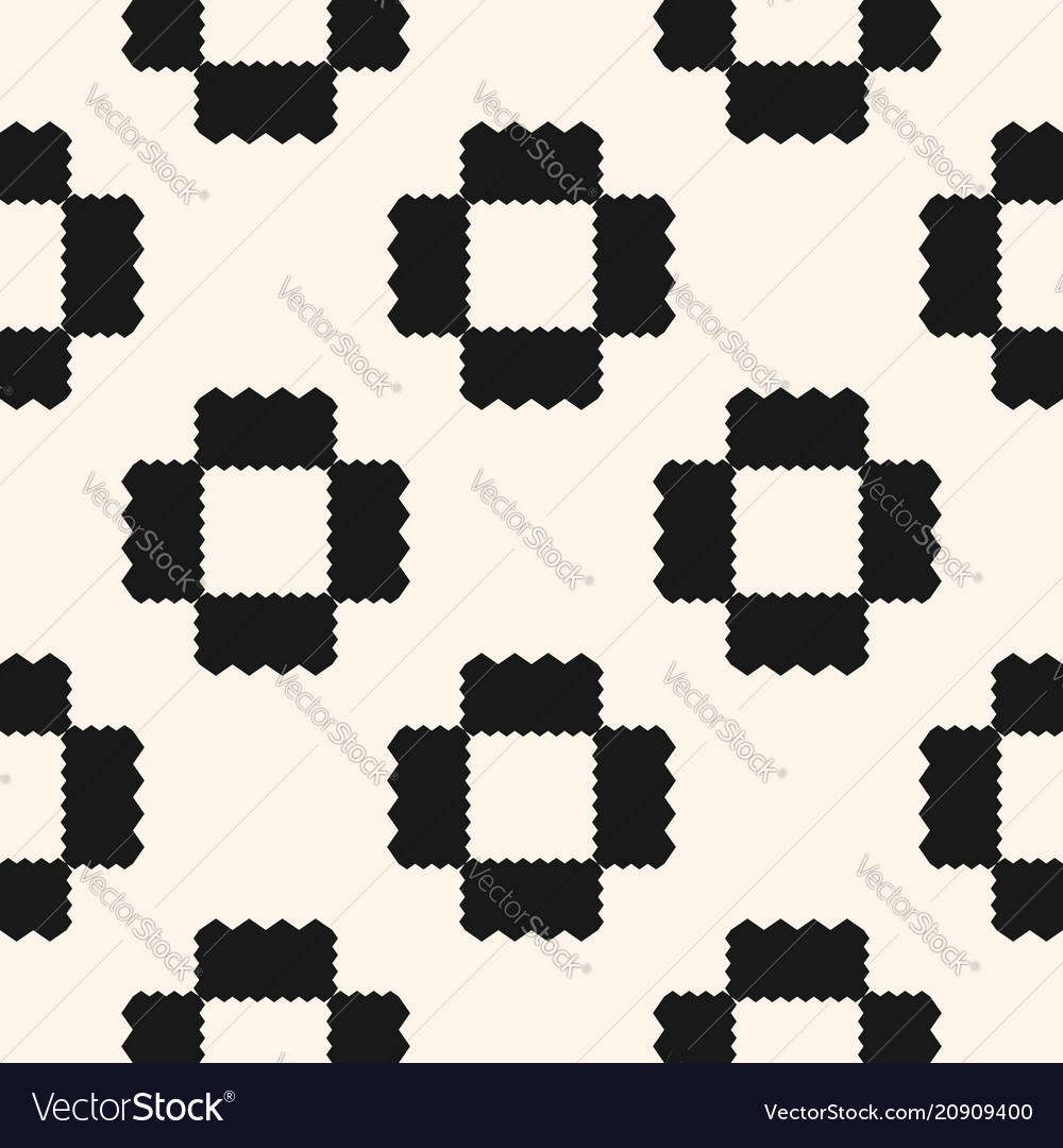 Abstract Jagged Geometric Pattern