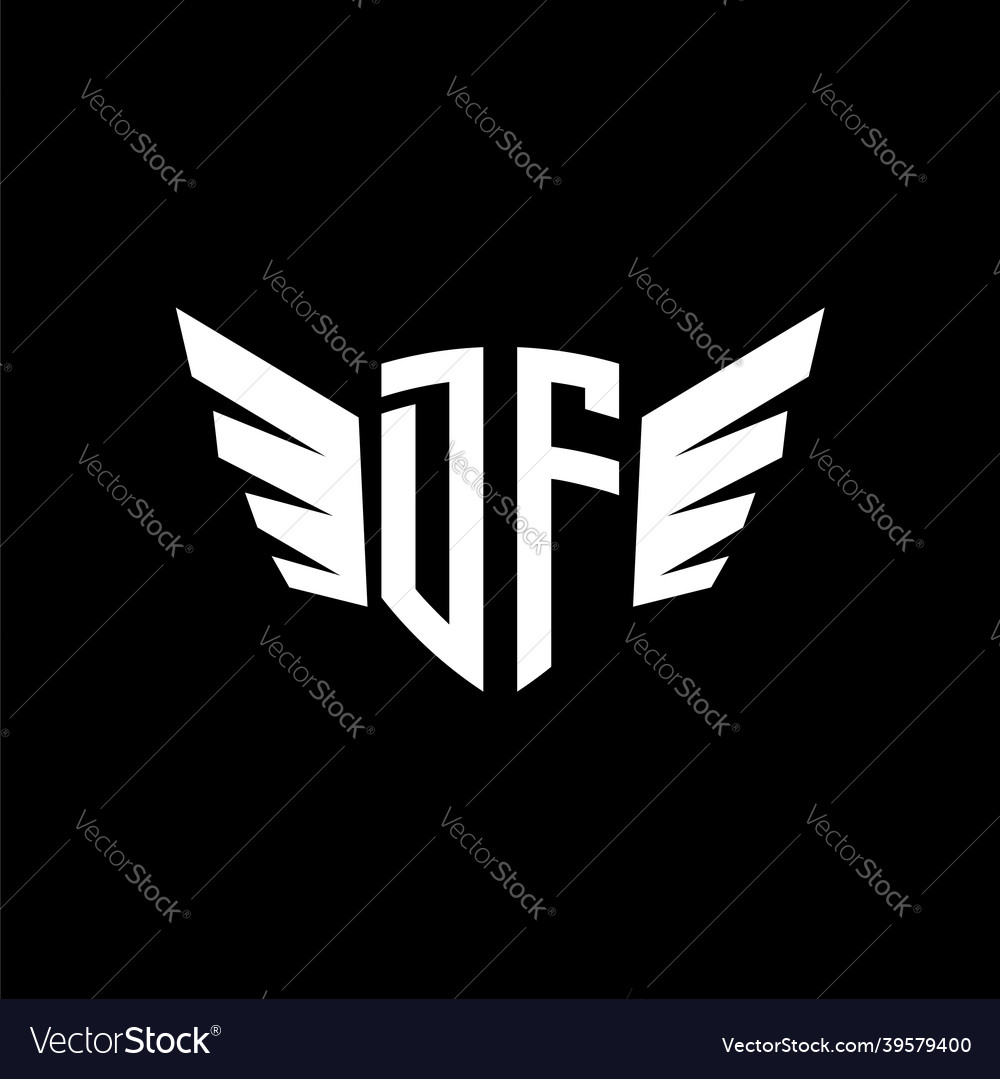 Df monogram wing shape style