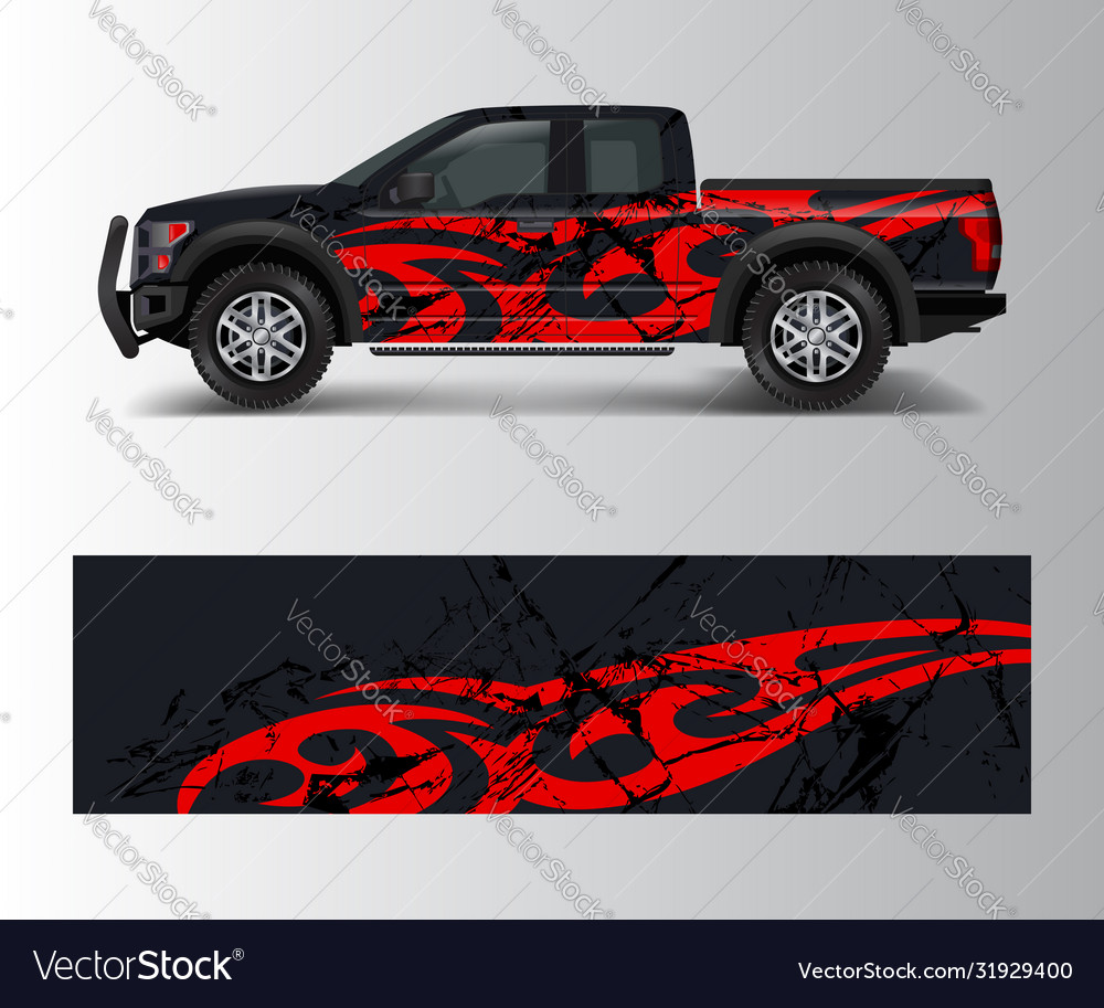 Racing background for vinyl wrap and decal