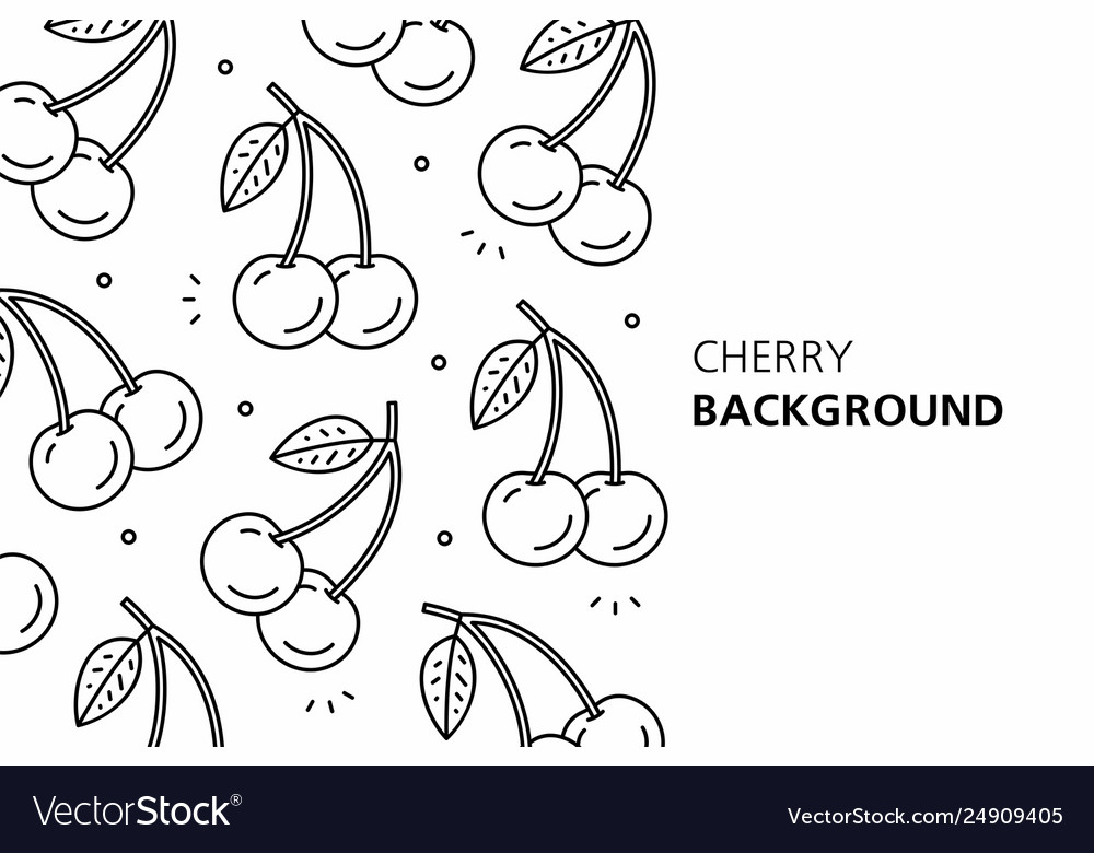 Cherry background