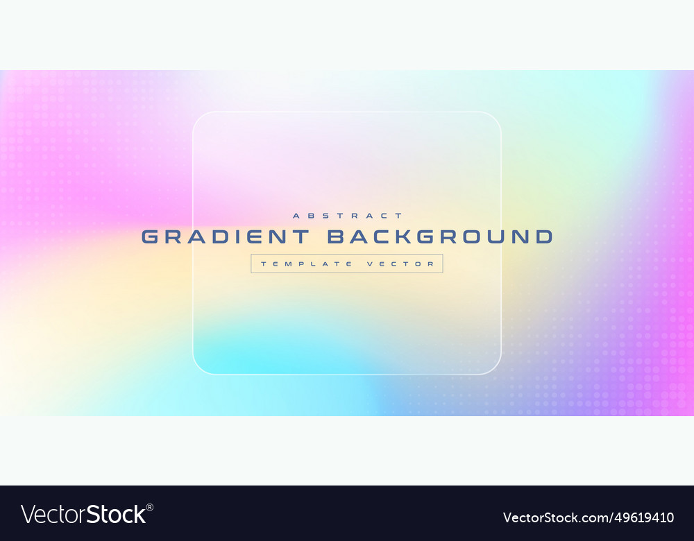 Abstract blurred colorful mesh gradient background vector image Abstract blurred colorful mesh gradient background