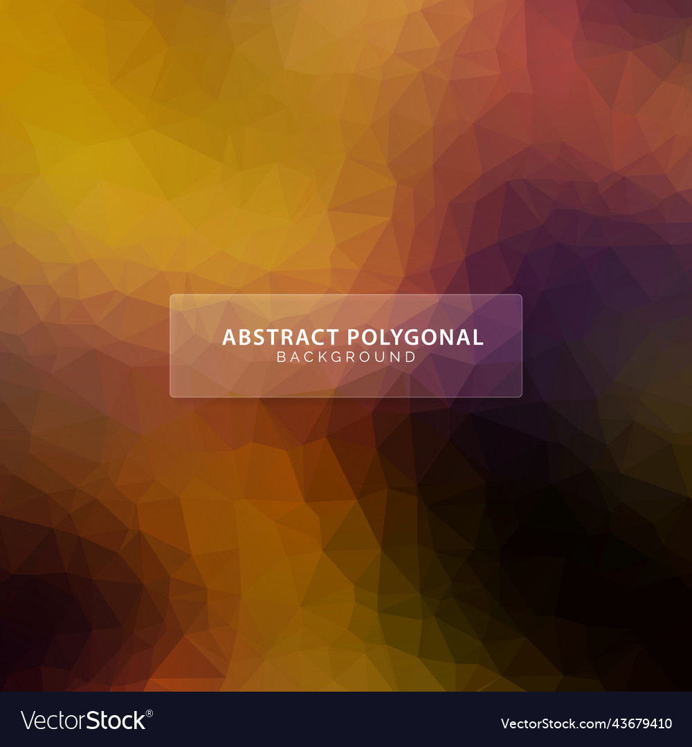 Abstract dark low poly triangular background