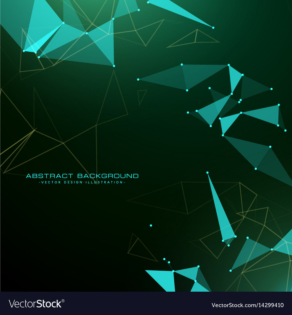Abstract triangle poly background in futuristic