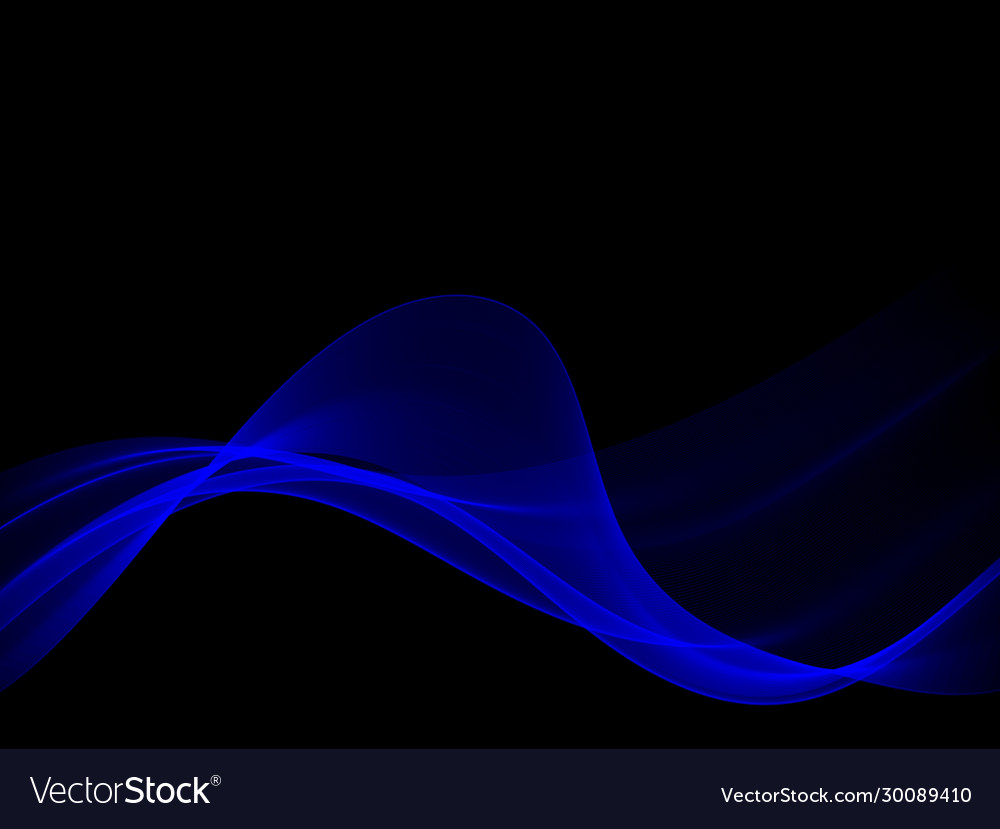 Blue Smoke Wave Background