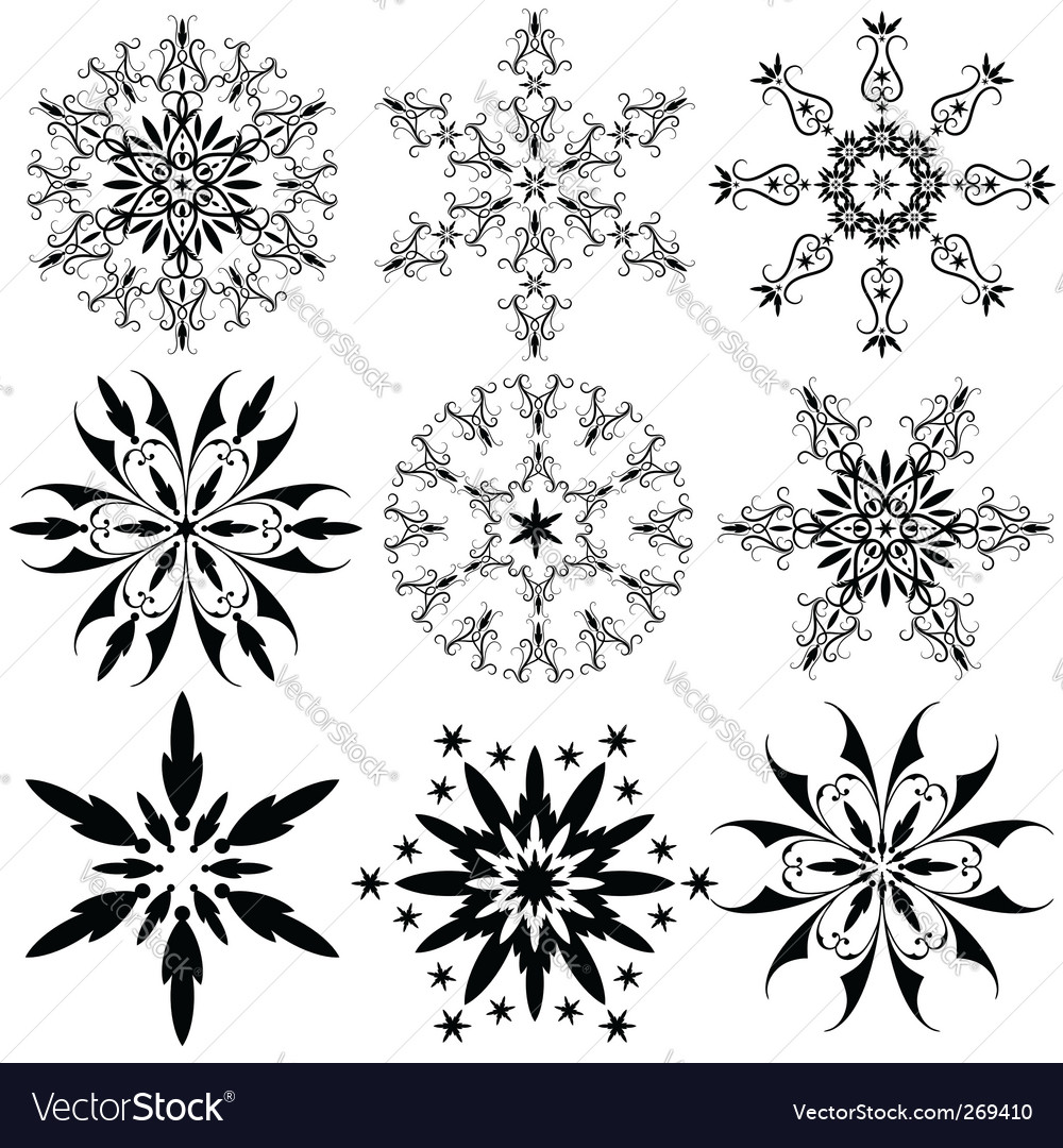 Elegant Snowflake Collection