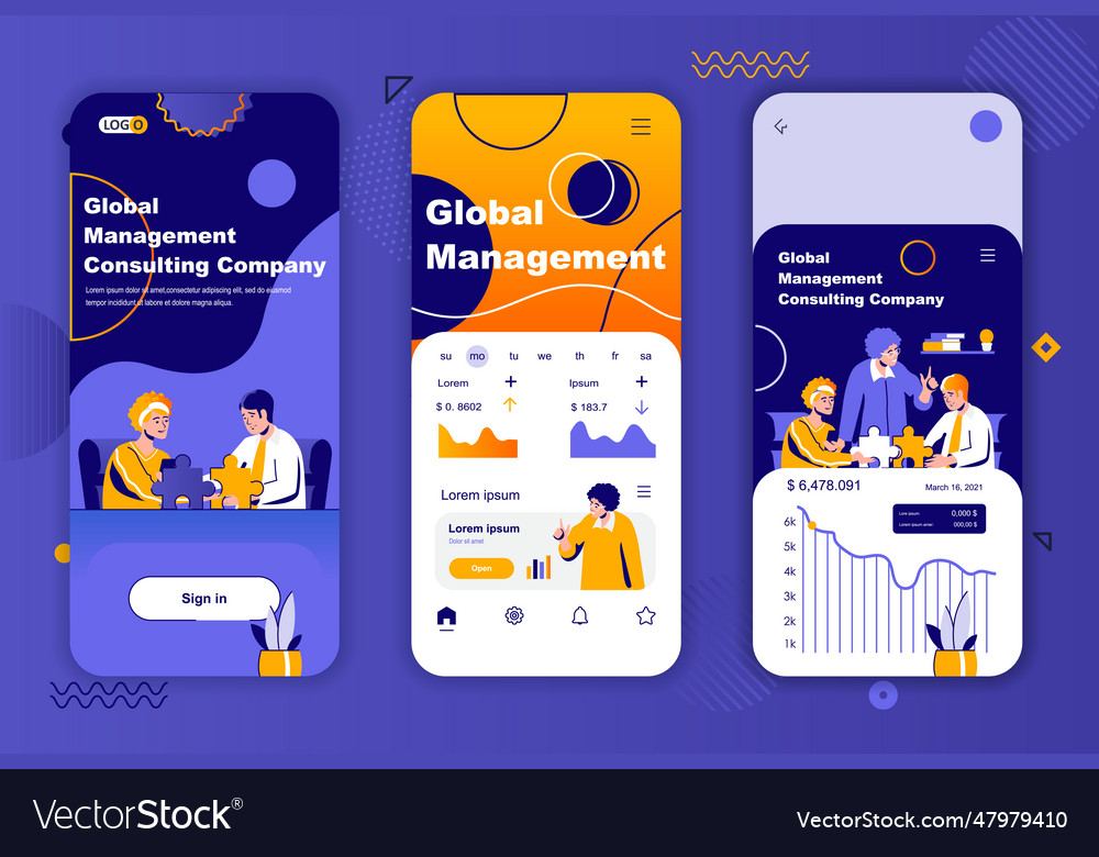 Global management unique design kit for social