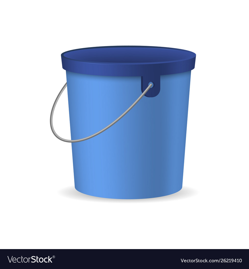 Realistic 3D Empty Bucket