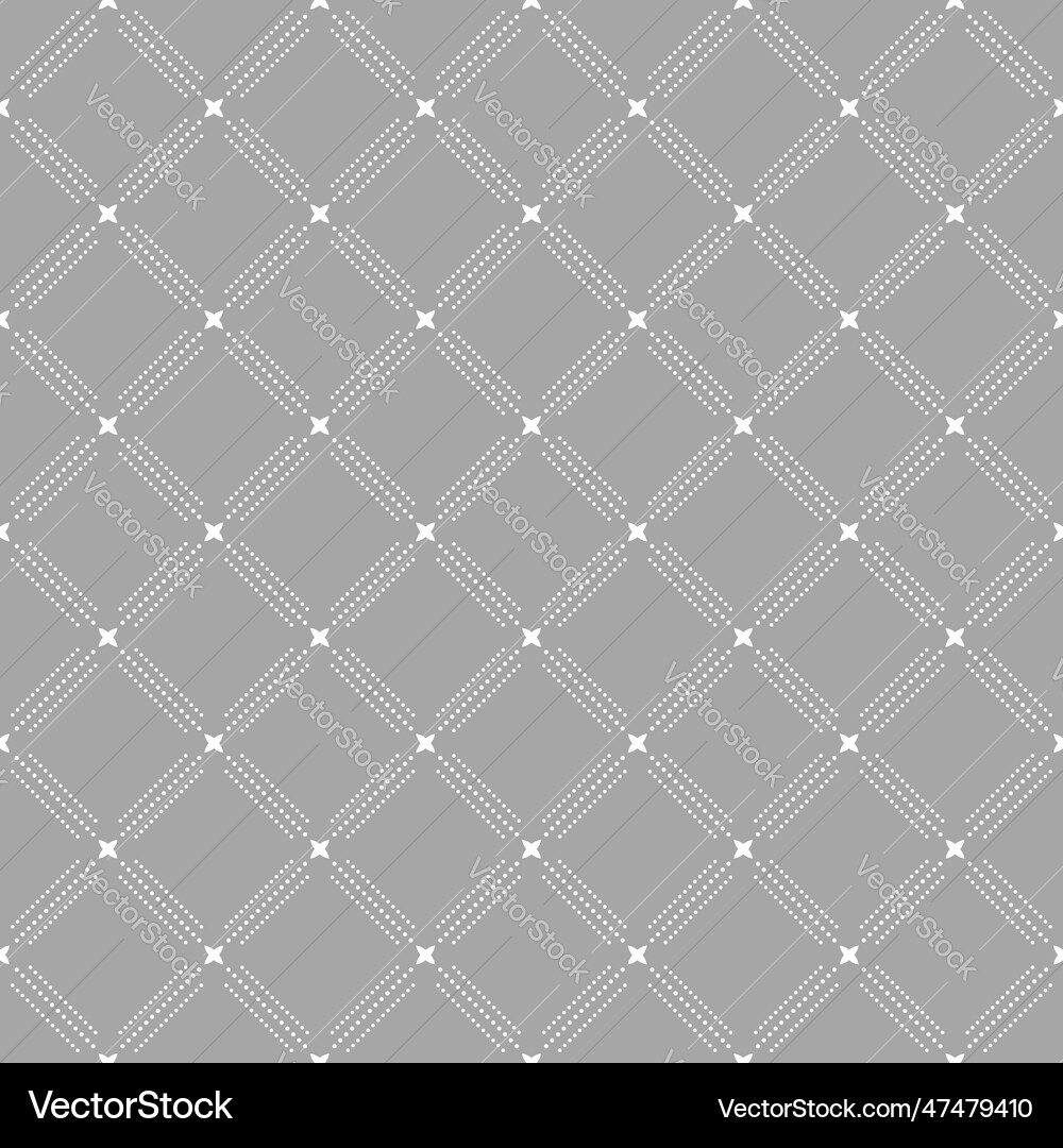 Seamless geometric pattern with dotted Royalty Free Vector