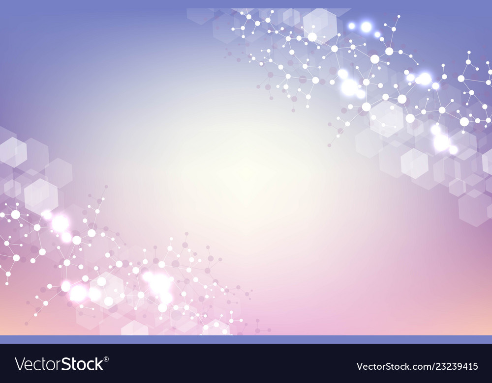 Big data visualization background modern vector image Big data visualization background modern