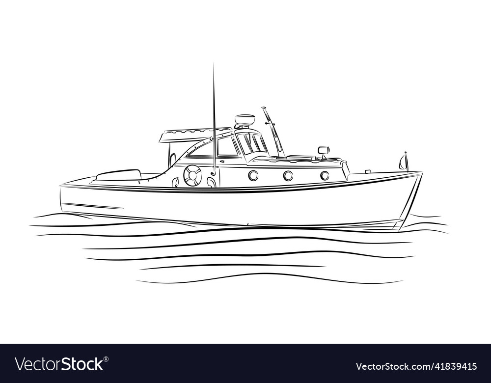 Sketch of the big boat