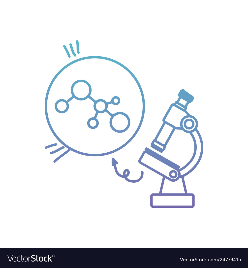 Structure molecular with microscope