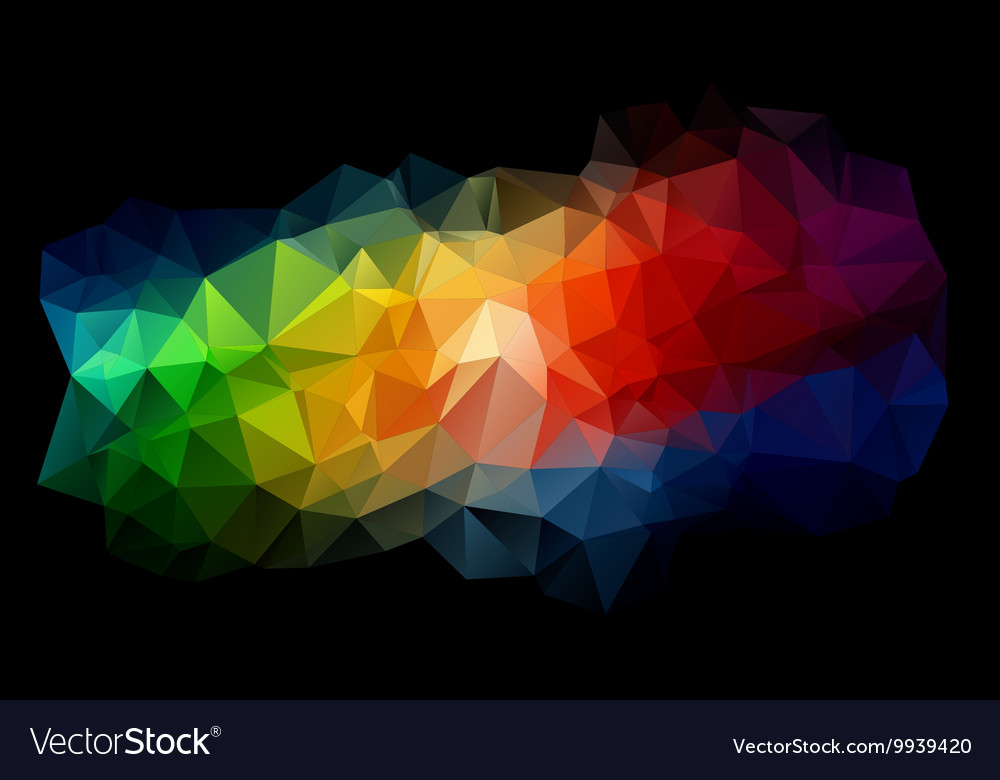 Abstract background consisting of triangles