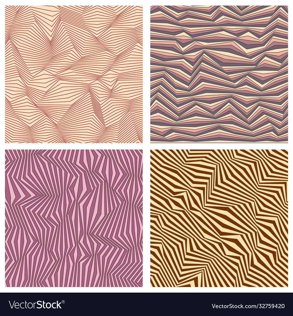 Abstract ornamental patterns set Vector Image Abstract ornamental patterns set