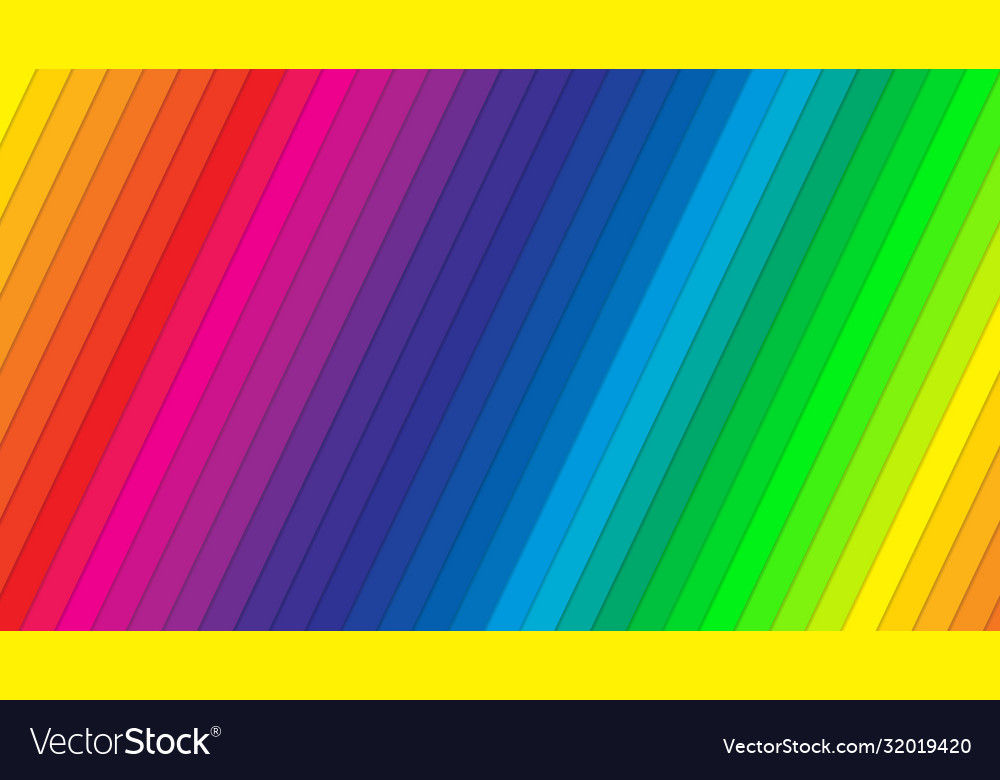 Beautiful color spectrum background linear