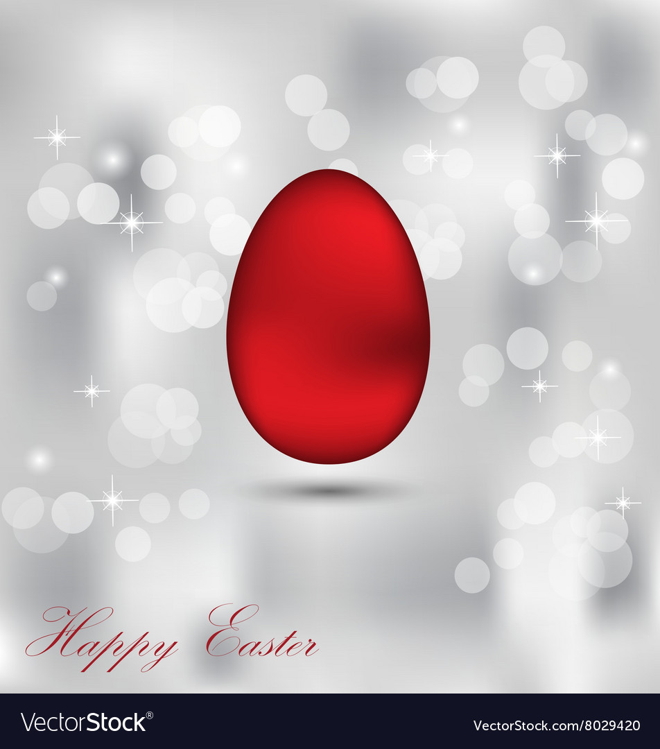 Happy easter background with a colorful egg