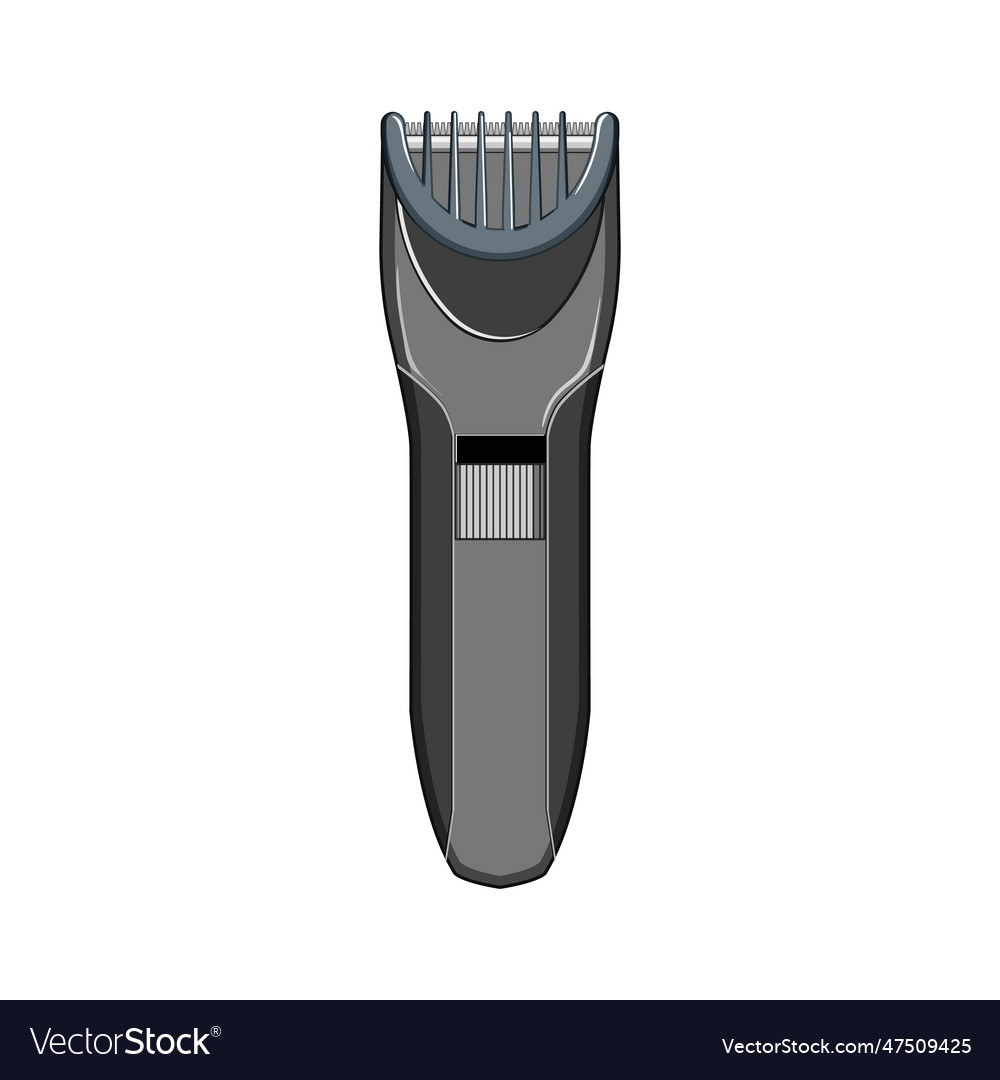 Cut hair clipper cartoon Royalty Free Vector Image