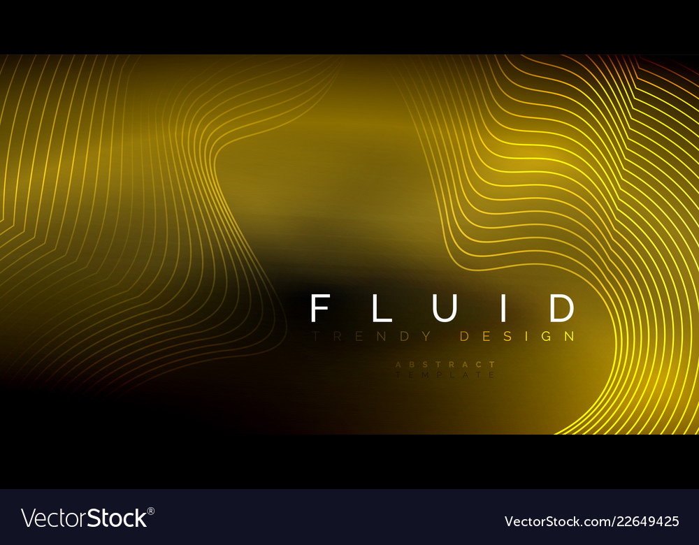 Digital flowing wave particles abstract background