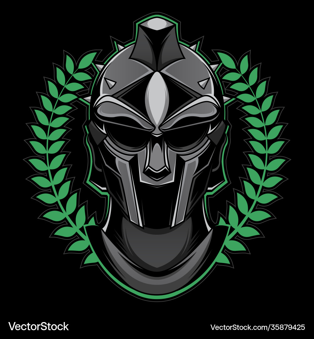 Gladiator head Royalty Free Vector Image - VectorStock