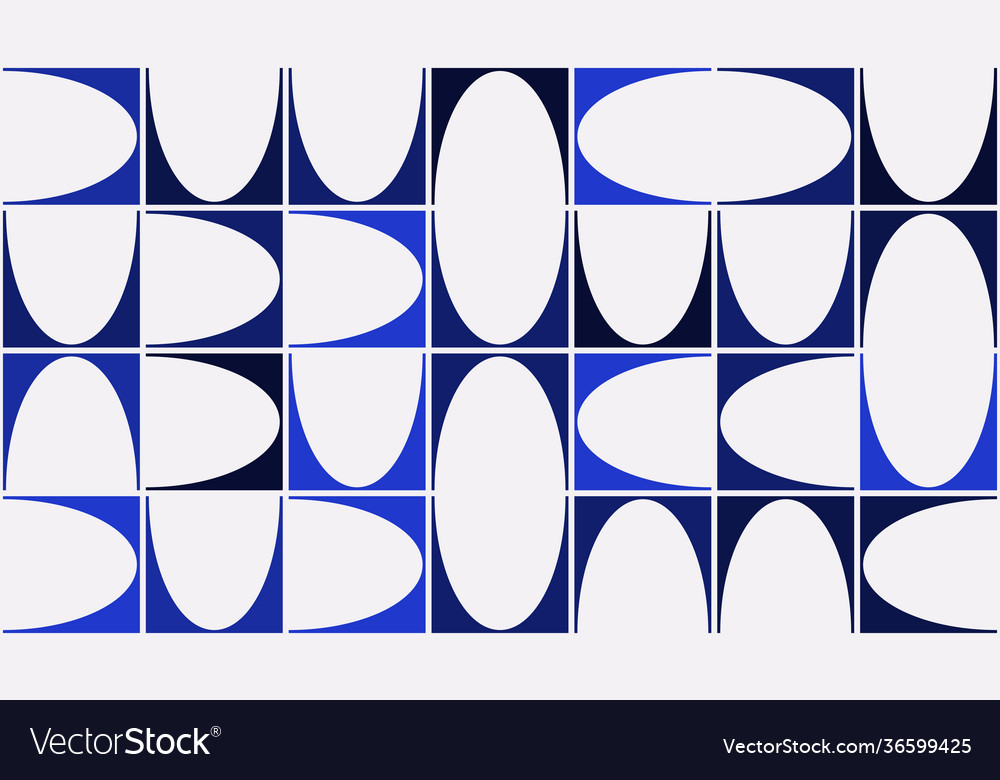 Mosaic abstract pattern design vector image Mosaic abstract pattern design