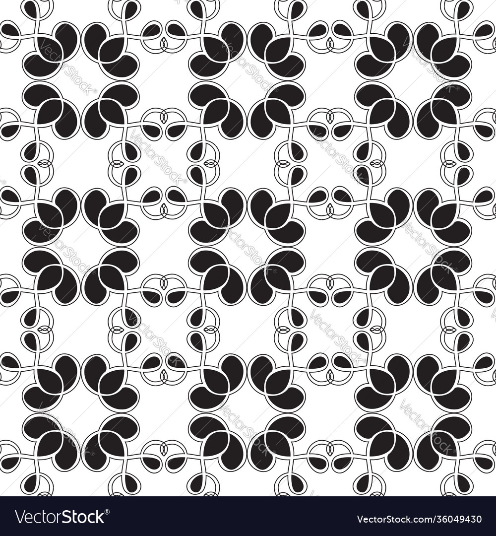 Abstract ornate seamless pattern