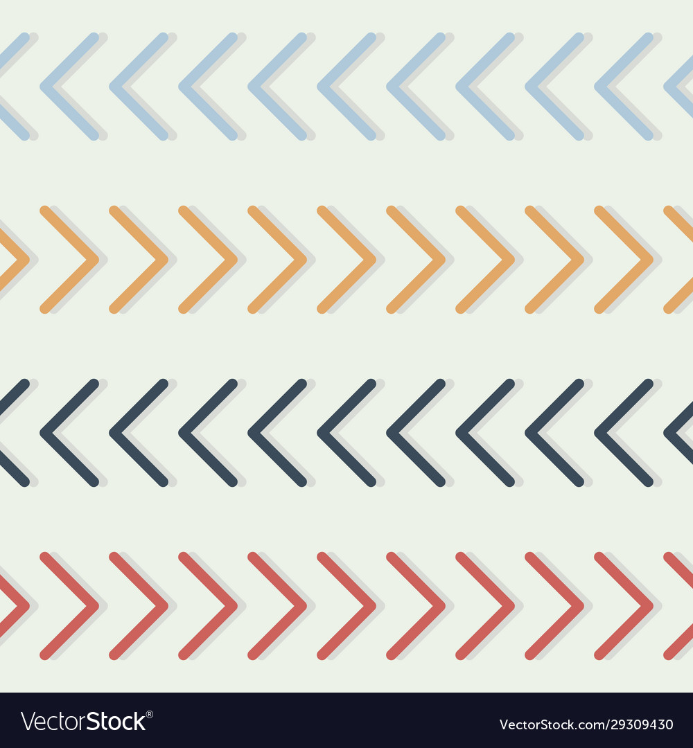 Arrows pointing right and left with shadows