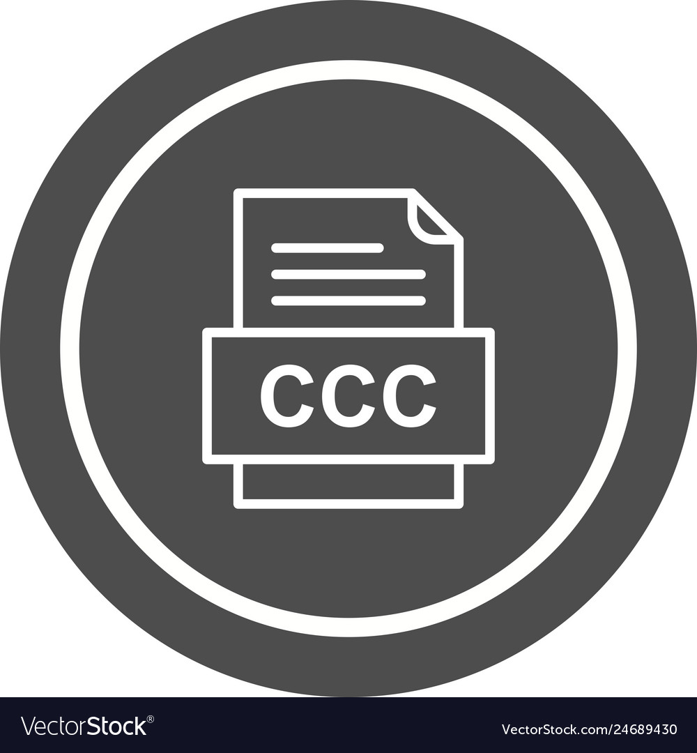 Ccc file document icon