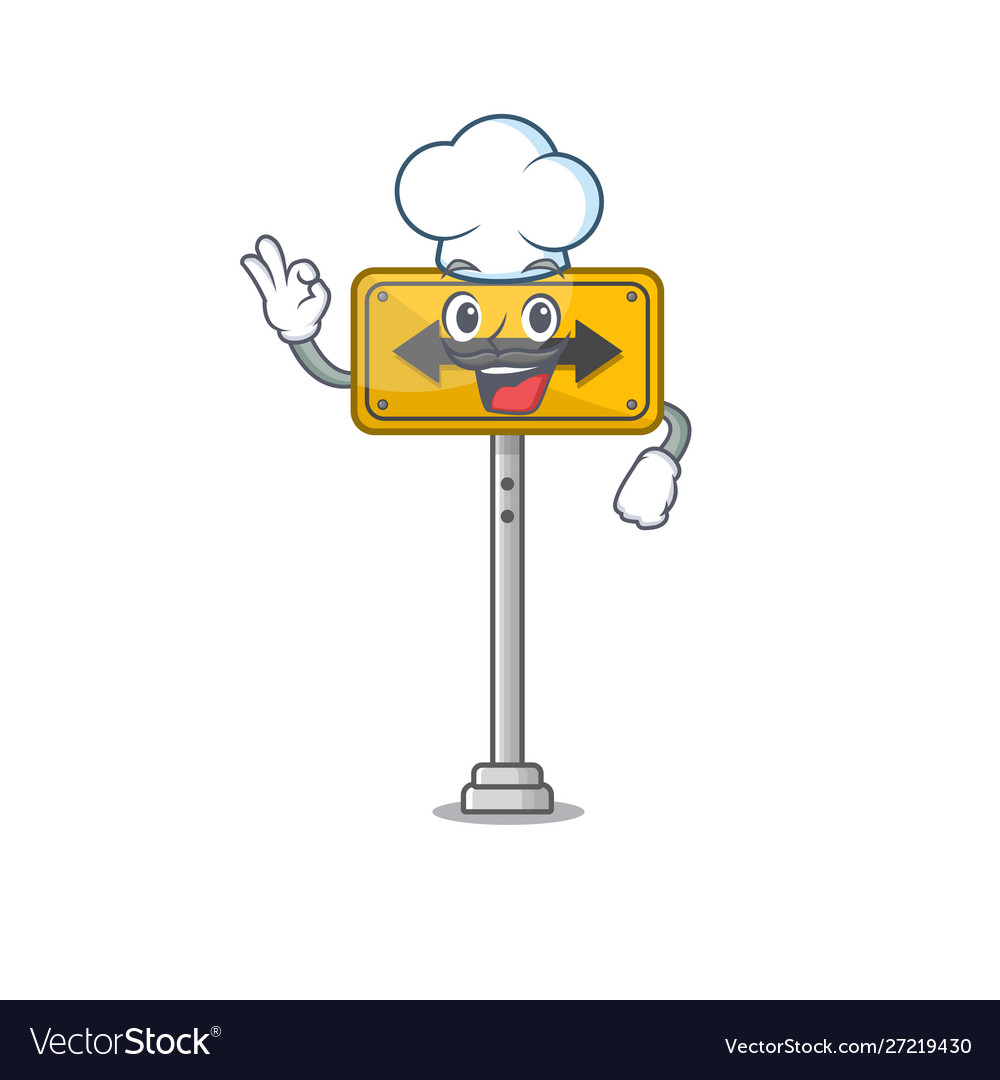 Chef pass on either side shaped character