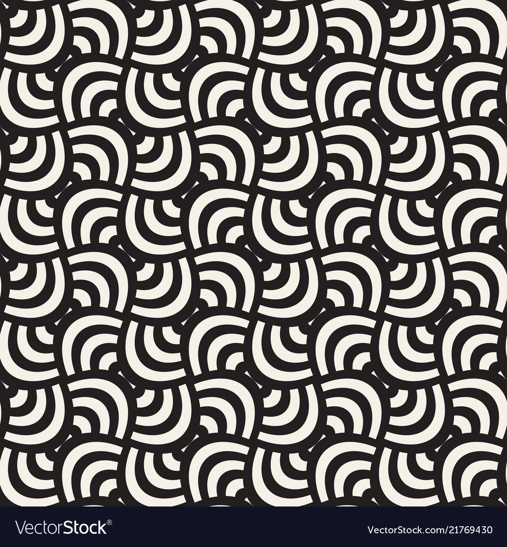 Curved Geometric Pattern