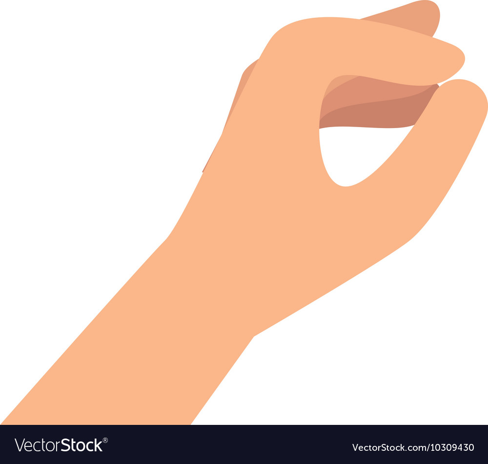 Hand gesture sign Royalty Free Vector Image - VectorStock