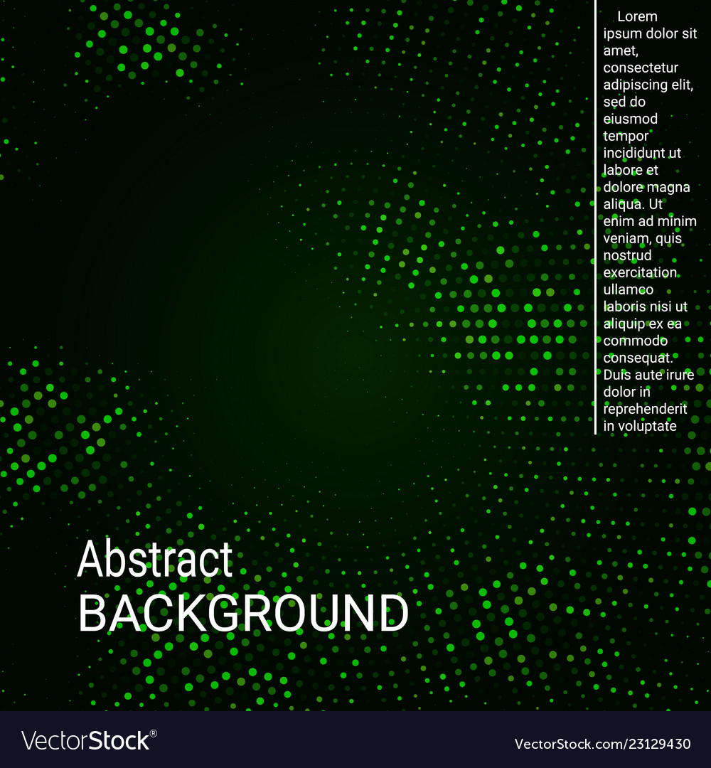 Neon halftone pattern background vector image Neon halftone pattern background