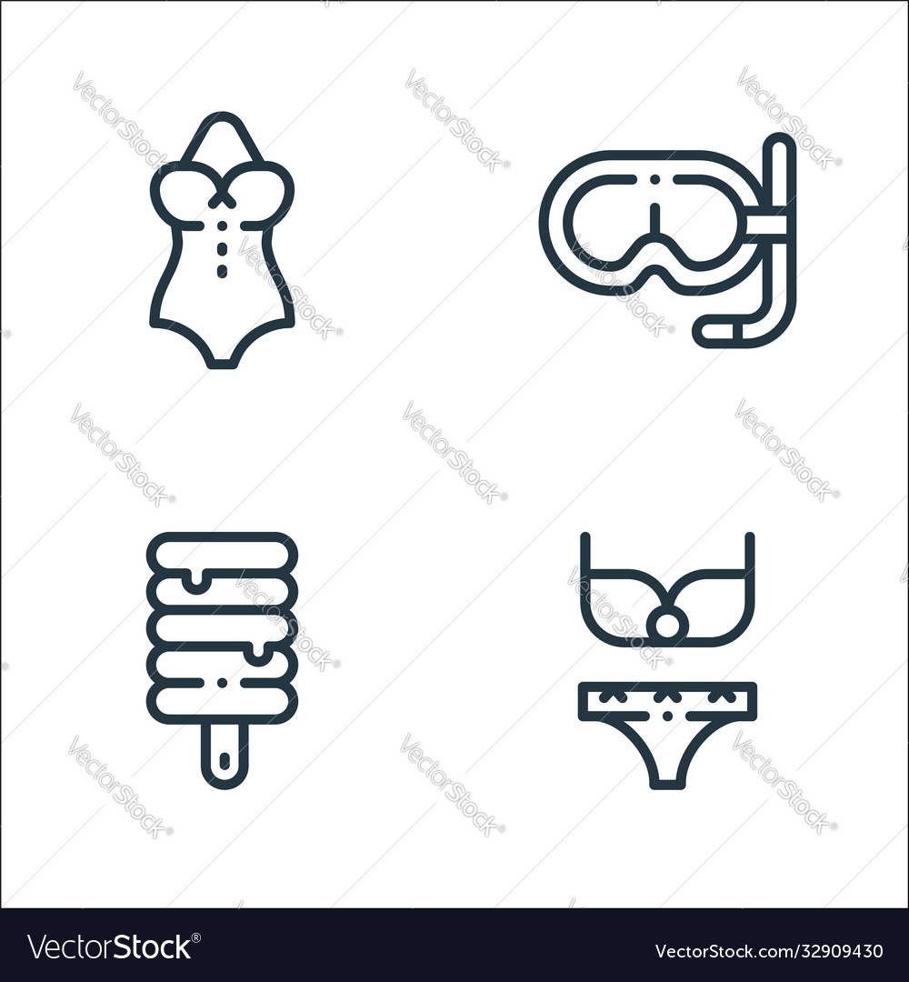 Summer Swim & Dive Icons