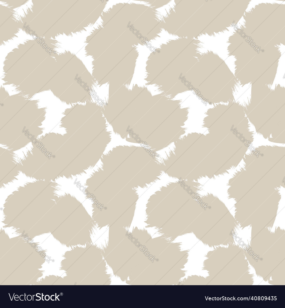 Abstract brush fur seamless pattern