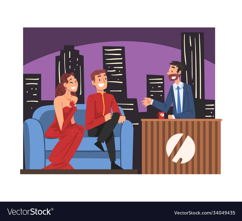 Celebrity Talk Show Interview