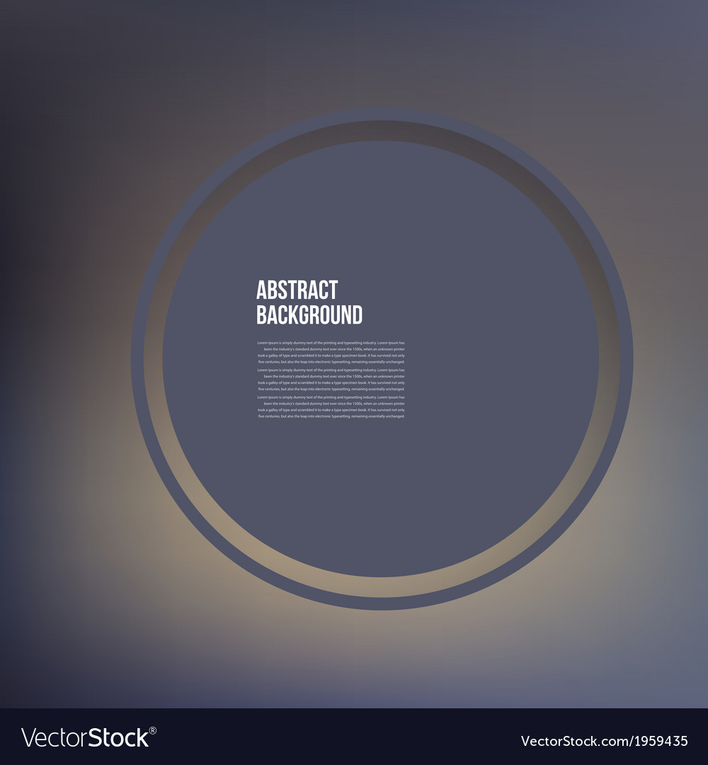 Circle object design trend and transparent