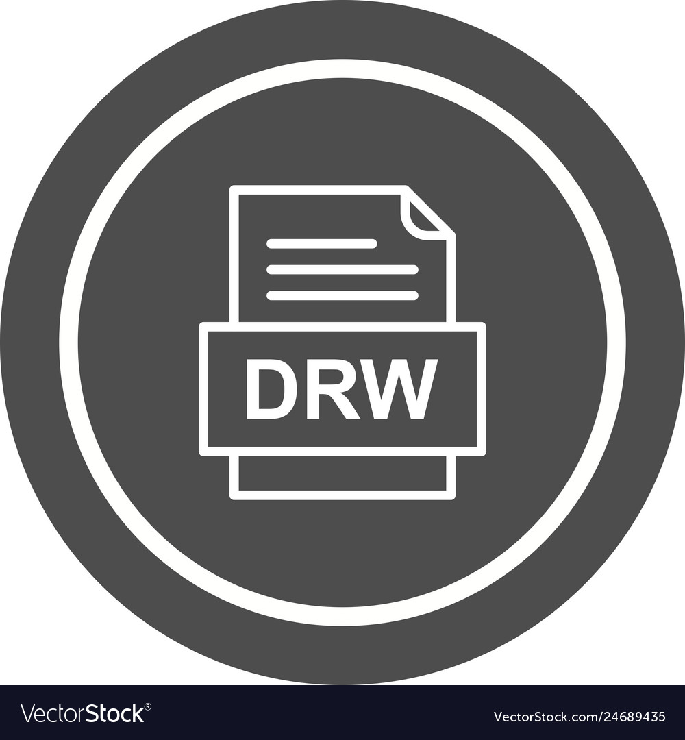 Drw file document icon