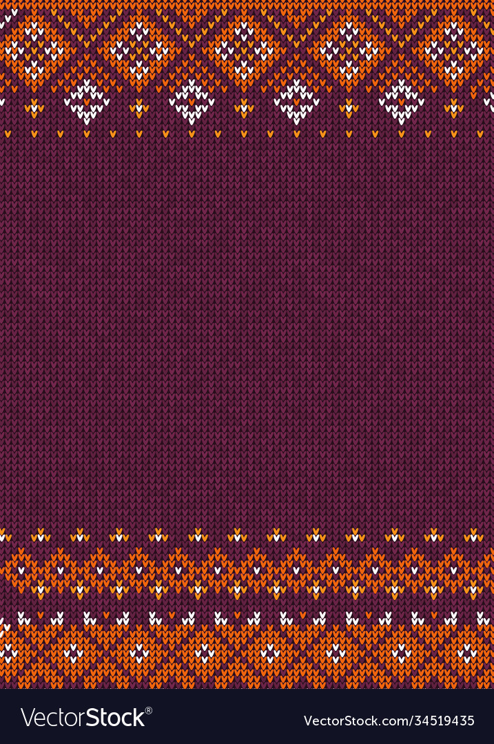 Handmade knitted abstract background pattern