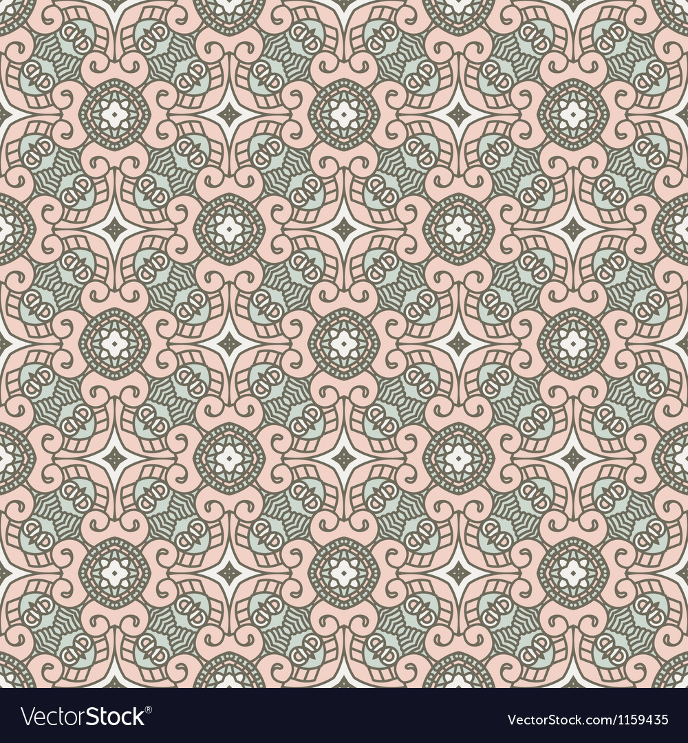 Retro Blumenmuster Hintergrund