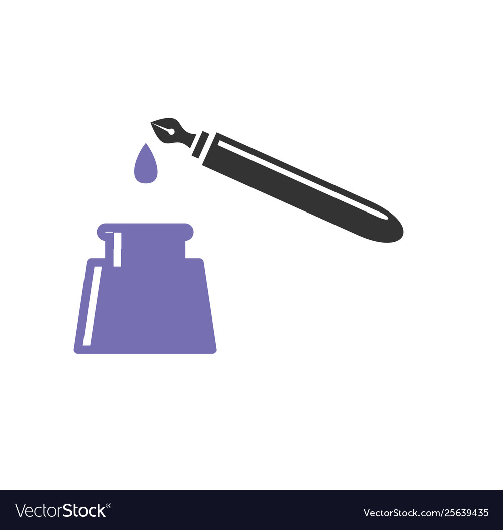 Writing related icon on background for graphic vector image Writing related icon on background for graphic
