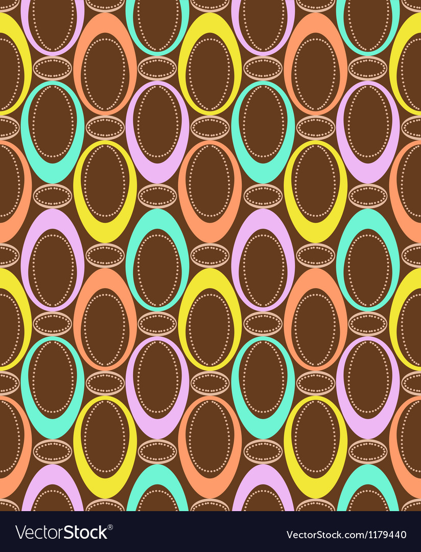 Abstract Oval Pattern