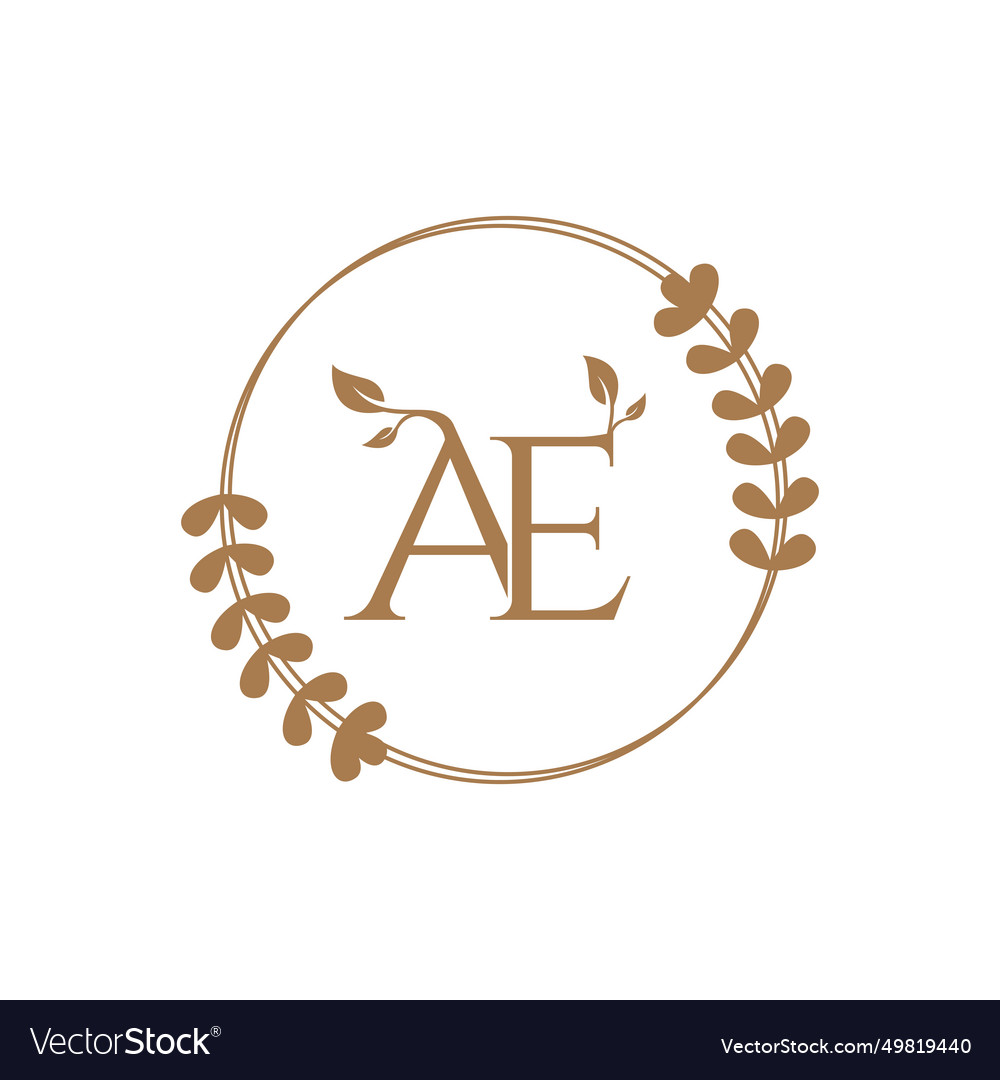 Alphabet Blatt Symbol Logo Design